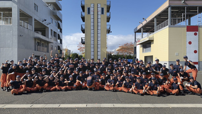 宮城県仙台市 宮城県消防学校 第22期初任総合教育救助科