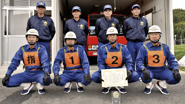 岩手県九戸郡 洋野町消防団 第14分団