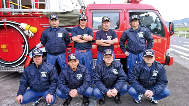 鹿児島県霧島市 霧島市消防団隼人方面隊松永部