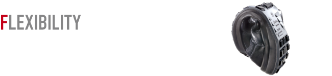 FLEXIBILITY 柔軟な靴底