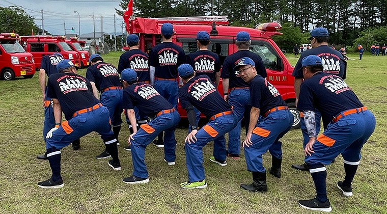 秋田県南秋田郡　井川町消防団第2分団